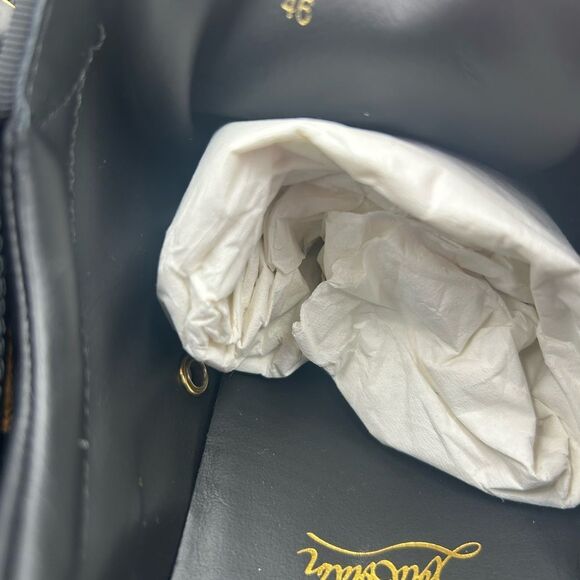 Men's Christian Louboutin, Louis Jr Orlato flat spikes size 46 made in Italy - Picture 9 of 11